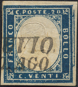 Lot 284 - Italy sardinia - Briefmarken Stilus e.U. 16. Auktion Lot 284 - Italy sardinia - Briefmarken Stilus e.U. 16. Auktion