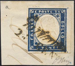 Lot 285 - Italy sardinia - Briefmarken Stilus e.U. 16. Auktion Lot 285 - Italy sardinia - Briefmarken Stilus e.U. 16. Auktion