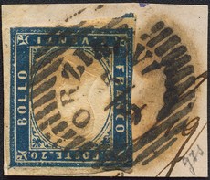Lot 291 - Italy sardinia - Briefmarken Stilus e.U. 16. Auktion Lot 291 - Italy sardinia - Briefmarken Stilus e.U. 16. Auktion