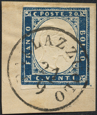 Lot 292 - Italy sardinia - Briefmarken Stilus e.U. 16. Auktion Lot 292 - Italy sardinia - Briefmarken Stilus e.U. 16. Auktion
