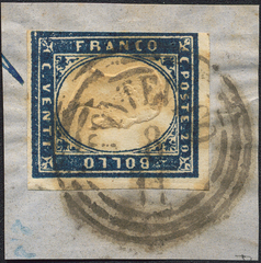 Lot 294 - Italy sardinia - Briefmarken Stilus e.U. 16. Auktion Lot 294 - Italy sardinia - Briefmarken Stilus e.U. 16. Auktion