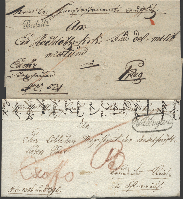 Lot 318 - Austria bohemia -  Briefmarken Stilus e.U. 16. Auktion