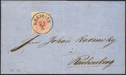Lot 338 - Austria bohemia -  Briefmarken Stilus e.U. 16. Auktion