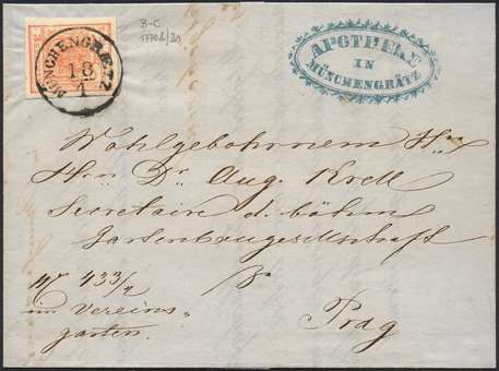 Lot 339 - Austria bohemia -  Briefmarken Stilus e.U. 16. Auktion