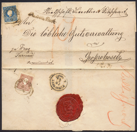 Lot 344 - Austria bohemia -  Briefmarken Stilus e.U. 16. Auktion