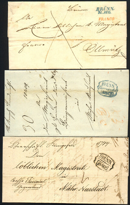 Lot 489 - Austria Moravia - Briefmarken Stilus e.U. 16. Auktion Lot 489 - Austria Moravia - Briefmarken Stilus e.U. 16. Auktion