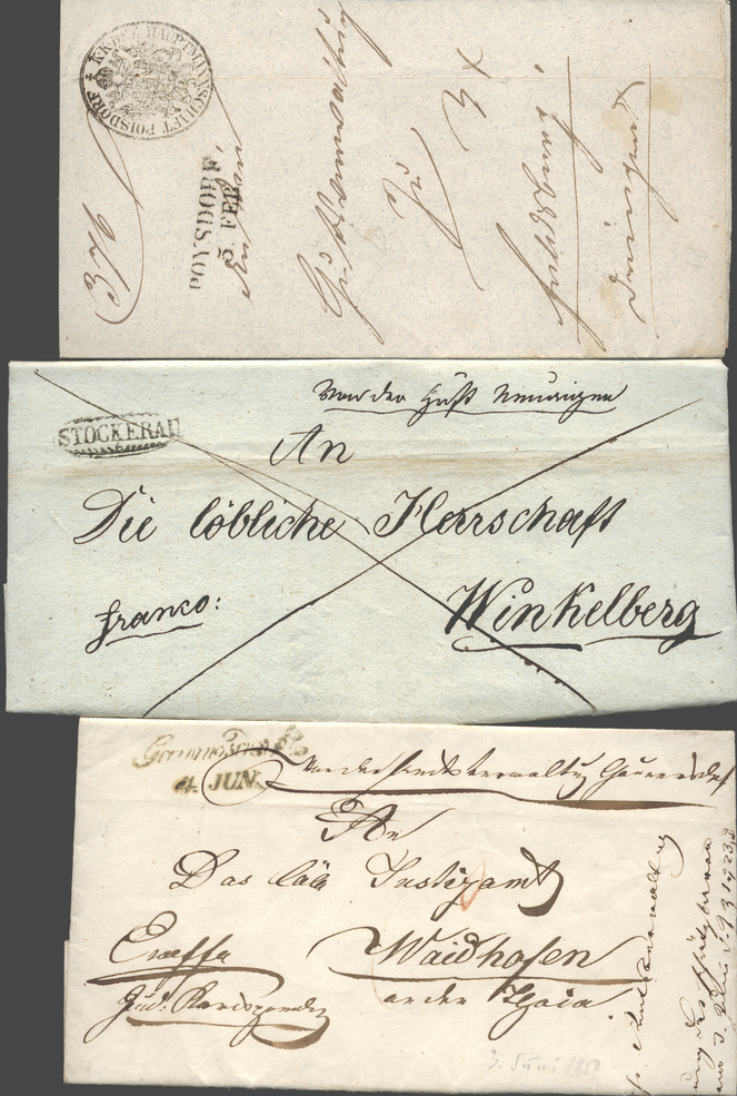 Lot 514 - Austria Lower Austria -  Briefmarken Stilus e.U. 16. Auktion