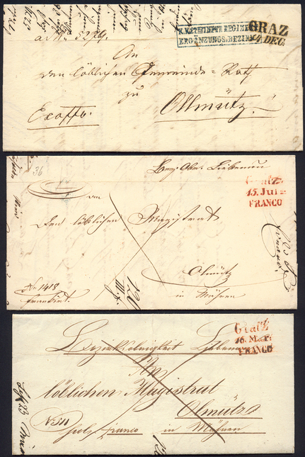 Lot 535 - Austria Styria - Briefmarken Stilus e.U. 16. Auktion Lot 535 - Austria Styria - Briefmarken Stilus e.U. 16. Auktion