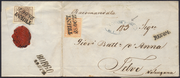 Lot 575 - Austria Tyrol - Briefmarken Stilus e.U. 16. Auktion Lot 575 - Austria Tyrol - Briefmarken Stilus e.U. 16. Auktion