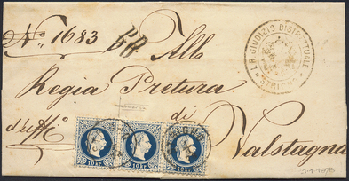 Lot 585 - Austria Tyrol - Briefmarken Stilus e.U. 16. Auktion Lot 585 - Austria Tyrol - Briefmarken Stilus e.U. 16. Auktion