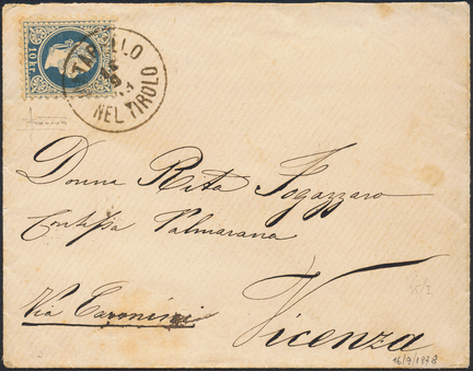 Lot 586 - Austria Tyrol - Briefmarken Stilus e.U. 16. Auktion Lot 586 - Austria Tyrol - Briefmarken Stilus e.U. 16. Auktion