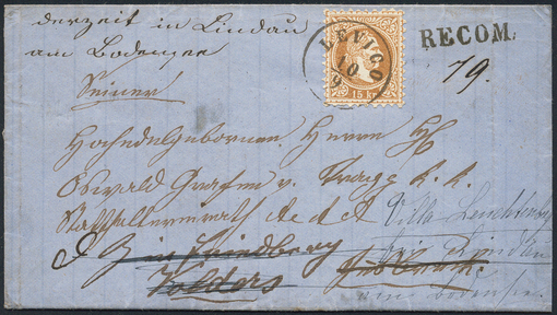 Lot 588 - Austria Tyrol - Briefmarken Stilus e.U. 16. Auktion Lot 588 - Austria Tyrol - Briefmarken Stilus e.U. 16. Auktion
