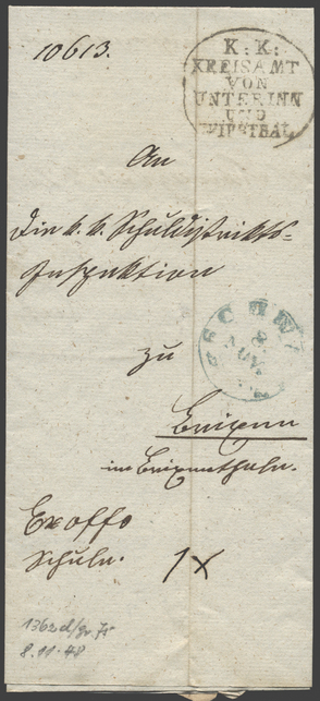 Lot 593 - Austria Tyrol - Briefmarken Stilus e.U. 16. Auktion Lot 593 - Austria Tyrol - Briefmarken Stilus e.U. 16. Auktion