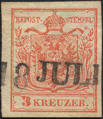Lot 673 - Austria issue 1850 - Briefmarken Stilus e.U. 16. Auktion Lot 673 - Austria issue 1850 - Briefmarken Stilus e.U. 16. Auktion