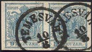 Lot 698 - Austria issue 1850 - Briefmarken Stilus e.U. 16. Auktion Lot 698 - Austria issue 1850 - Briefmarken Stilus e.U. 16. Auktion