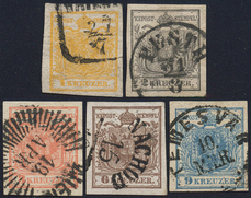 Lot 703 - Austria issue 1850 - Briefmarken Stilus e.U. 16. Auktion Lot 703 - Austria issue 1850 - Briefmarken Stilus e.U. 16. Auktion