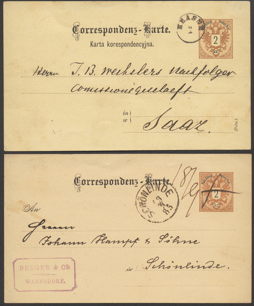Lot 729 - Austria  -  Briefmarken Stilus e.U. 16. Auktion