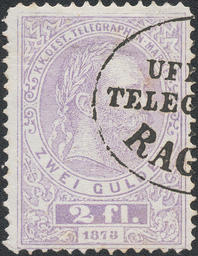 Lot 894 - Austria Austria-Telegraph-stamps - Briefmarken Stilus e.U. 16. Auktion Lot 894 - Austria Austria-Telegraph-stamps - Briefmarken Stilus e.U. 16. Auktion