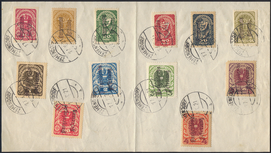 Lot 908 - Austria Austria-local issues -  Briefmarken Stilus e.U. 16. Auktion