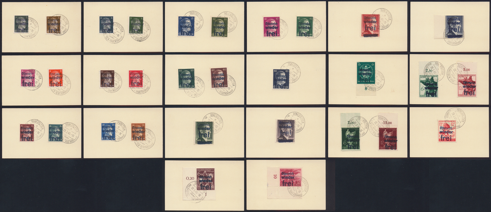 Lot 912 - Austria Austria-local issues -  Briefmarken Stilus e.U. 16. Auktion