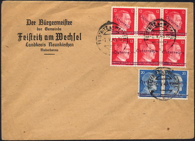 Lot 921 - Austria Austria-local issues -  Briefmarken Stilus e.U. 16. Auktion