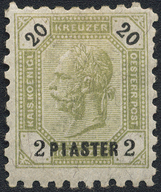 Lot 1004 - Austria austria levant - Briefmarken Stilus e.U. 16. Auktion Lot 1004 - Austria austria levant - Briefmarken Stilus e.U. 16. Auktion