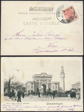 Lot 1008 - Austria austria levant - Briefmarken Stilus e.U. 16. Auktion Lot 1008 - Austria austria levant - Briefmarken Stilus e.U. 16. Auktion