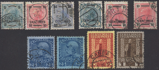 Lot 1021 - Austria austria levant - Briefmarken Stilus e.U. 16. Auktion Lot 1021 - Austria austria levant - Briefmarken Stilus e.U. 16. Auktion