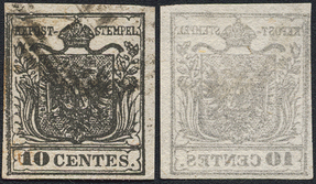 Lot 1063 - Austria Lombardy & Veneto Italy Lombardy & Veneto -  Briefmarken Stilus e.U. 16. Auktion