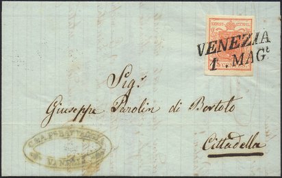 Lot 1106 - Austria Lombardy & Veneto Italy Lombardy & Veneto - Briefmarken Stilus e.U. 16. Auktion Lot 1106 - Austria Lombardy & Veneto Italy Lombardy & Veneto - Briefmarken Stilus e.U. 16. Auktion