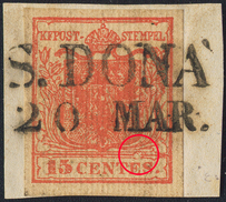 Lot 1107 - Austria Lombardy & Veneto Italy Lombardy & Veneto - Briefmarken Stilus e.U. 16. Auktion Lot 1107 - Austria Lombardy & Veneto Italy Lombardy & Veneto - Briefmarken Stilus e.U. 16. Auktion