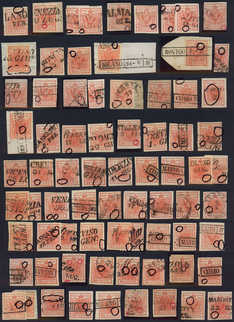 Lot 1108 - Austria Lombardy & Veneto Italy Lombardy & Veneto - Briefmarken Stilus e.U. 16. Auktion Lot 1108 - Austria Lombardy & Veneto Italy Lombardy & Veneto - Briefmarken Stilus e.U. 16. Auktion