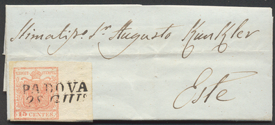 Lot 1135 - Austria Lombardy & Veneto Italy Lombardy & Veneto -  Briefmarken Stilus e.U. 16. Auktion
