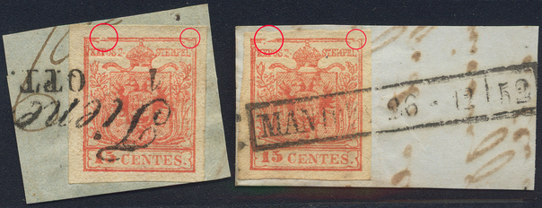 Lot 1137 - Austria Lombardy & Veneto Italy Lombardy & Veneto -  Briefmarken Stilus e.U. 16. Auktion