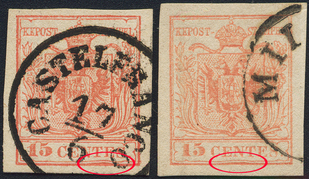 Lot 1176 - Austria Lombardy & Veneto Italy Lombardy & Veneto -  Briefmarken Stilus e.U. 16. Auktion