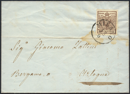 Lot 1200 - Austria Lombardy & Veneto Italy Lombardy & Veneto -  Briefmarken Stilus e.U. 16. Auktion