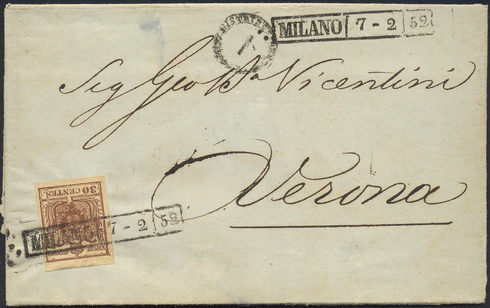 Lot 1207 - Austria Lombardy & Veneto Italy Lombardy & Veneto - Briefmarken Stilus e.U. 16. Auktion Lot 1207 - Austria Lombardy & Veneto Italy Lombardy & Veneto - Briefmarken Stilus e.U. 16. Auktion