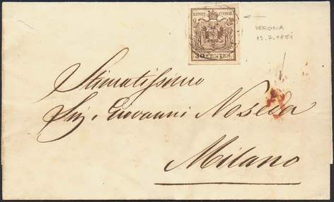 Lot 1212 - Austria Lombardy & Veneto Italy Lombardy & Veneto - Briefmarken Stilus e.U. 16. Auktion Lot 1212 - Austria Lombardy & Veneto Italy Lombardy & Veneto - Briefmarken Stilus e.U. 16. Auktion