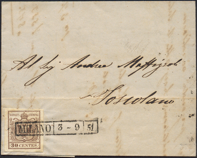 Lot 1223 - Austria Lombardy & Veneto Italy Lombardy & Veneto - Briefmarken Stilus e.U. 16. Auktion Lot 1223 - Austria Lombardy & Veneto Italy Lombardy & Veneto - Briefmarken Stilus e.U. 16. Auktion