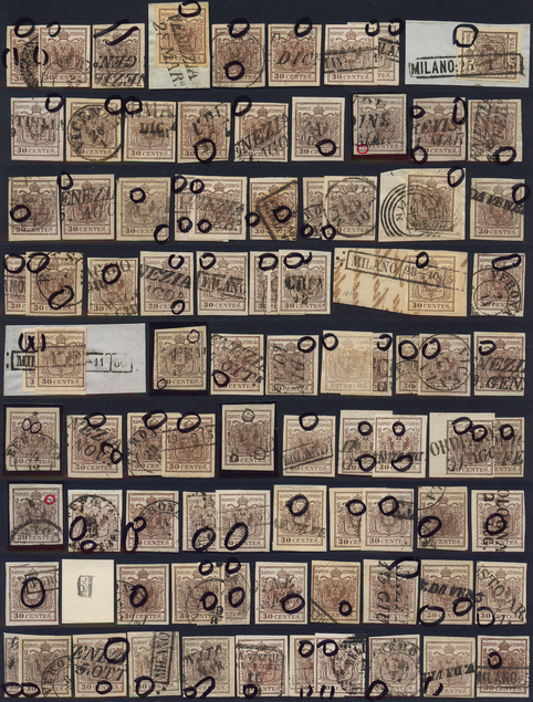 Lot 1233 - Austria Lombardy & Veneto Italy Lombardy & Veneto - Briefmarken Stilus e.U. 16. Auktion Lot 1233 - Austria Lombardy & Veneto Italy Lombardy & Veneto - Briefmarken Stilus e.U. 16. Auktion