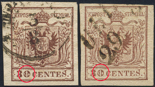 Lot 1236 - Austria Lombardy & Veneto Italy Lombardy & Veneto - Briefmarken Stilus e.U. 16. Auktion Lot 1236 - Austria Lombardy & Veneto Italy Lombardy & Veneto - Briefmarken Stilus e.U. 16. Auktion