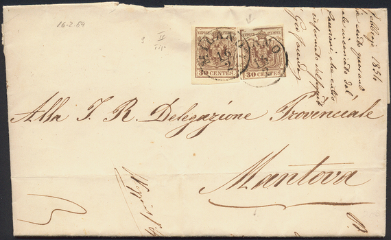 Lot 1241 - Austria Lombardy & Veneto Italy Lombardy & Veneto - Briefmarken Stilus e.U. 16. Auktion Lot 1241 - Austria Lombardy & Veneto Italy Lombardy & Veneto - Briefmarken Stilus e.U. 16. Auktion