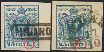 Lot 1300 - Austria Lombardy & Veneto Italy Lombardy & Veneto - Briefmarken Stilus e.U. 16. Auktion Lot 1300 - Austria Lombardy & Veneto Italy Lombardy & Veneto - Briefmarken Stilus e.U. 16. Auktion