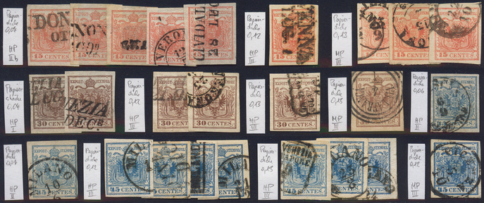 Lot 1303 - Austria Lombardy & Veneto Italy Lombardy & Veneto - Briefmarken Stilus e.U. 16. Auktion Lot 1303 - Austria Lombardy & Veneto Italy Lombardy & Veneto - Briefmarken Stilus e.U. 16. Auktion