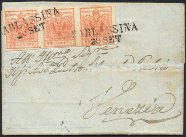 Lot 1311 - Austria Lombardy & Veneto Italy Lombardy & Veneto - Briefmarken Stilus e.U. 16. Auktion Lot 1311 - Austria Lombardy & Veneto Italy Lombardy & Veneto - Briefmarken Stilus e.U. 16. Auktion