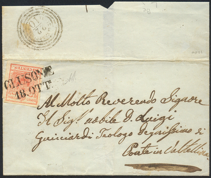 Lot 1322 - Austria Lombardy & Veneto Italy Lombardy & Veneto - Briefmarken Stilus e.U. 16. Auktion Lot 1322 - Austria Lombardy & Veneto Italy Lombardy & Veneto - Briefmarken Stilus e.U. 16. Auktion