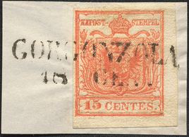 Lot 1333 - Austria Lombardy & Veneto Italy Lombardy & Veneto - Briefmarken Stilus e.U. 16. Auktion Lot 1333 - Austria Lombardy & Veneto Italy Lombardy & Veneto - Briefmarken Stilus e.U. 16. Auktion