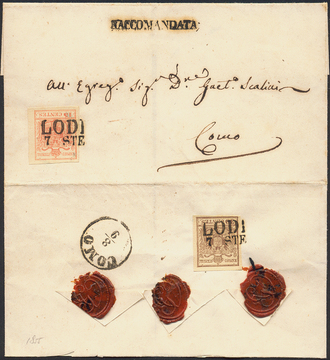 Lot 1341 - Austria Lombardy & Veneto Italy Lombardy & Veneto - Briefmarken Stilus e.U. 16. Auktion Lot 1341 - Austria Lombardy & Veneto Italy Lombardy & Veneto - Briefmarken Stilus e.U. 16. Auktion