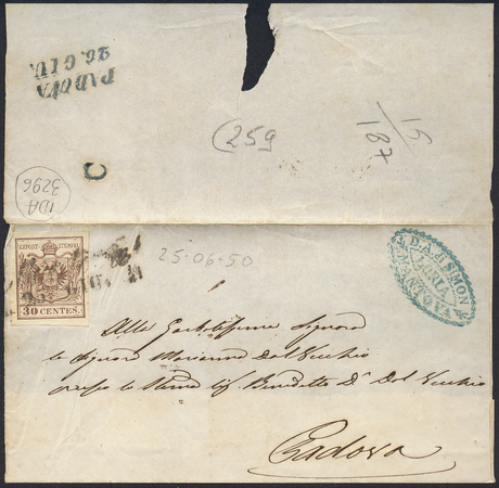 Lot 1370 - Austria Lombardy & Veneto Italy Lombardy & Veneto - Briefmarken Stilus e.U. 16. Auktion Lot 1370 - Austria Lombardy & Veneto Italy Lombardy & Veneto - Briefmarken Stilus e.U. 16. Auktion