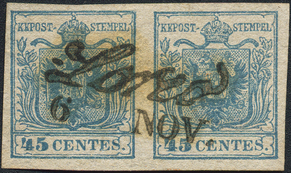 Lot 1401 - Austria Lombardy & Veneto Italy Lombardy & Veneto - Briefmarken Stilus e.U. 16. Auktion Lot 1401 - Austria Lombardy & Veneto Italy Lombardy & Veneto - Briefmarken Stilus e.U. 16. Auktion